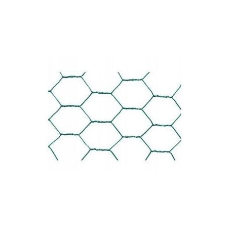 Siatka sześciokątna PCV 13mm/07mm/1m/(25m)